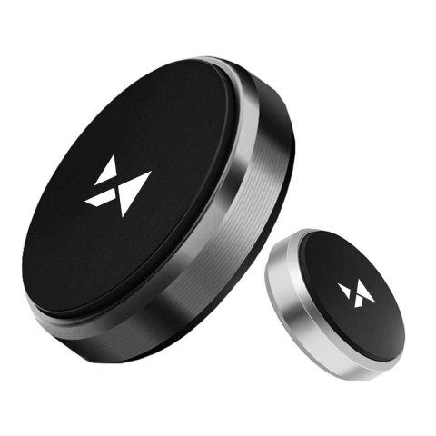 Uchwyt samochodowy na telefon na deskę rozdzielczą magnetyczny czarny Uchwyt samochodowy na telefon na deskę rozdzielczą magnetyczny czarny