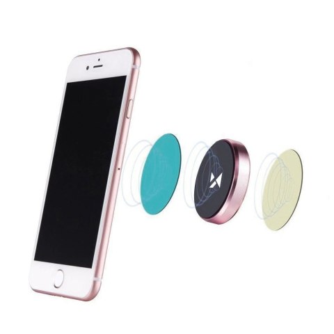 Uchwyt samochodowy na telefon na deskę rozdzielczą magnetyczny czarny Uchwyt samochodowy na telefon na deskę rozdzielczą magnetyczny czarny