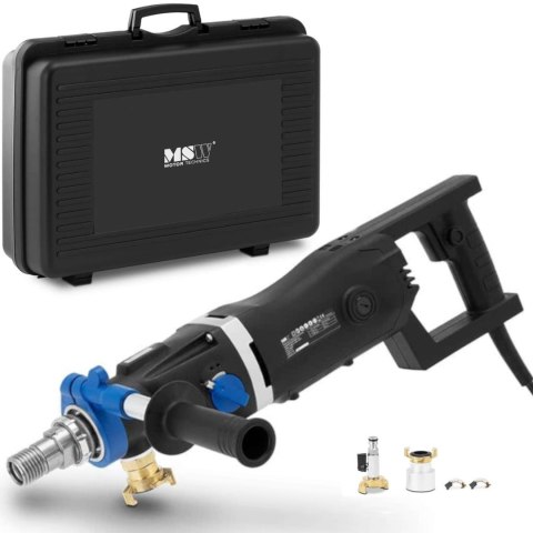 Wiertnica otwornica diamentowa do betonu 1300 obr./min 2200 W - zestaw Wiertnica otwornica diamentowa do betonu 1300 obr./min 2200 W - zestaw