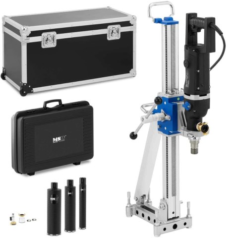 Wiertnica otwornica diamentowa do betonu ze statywem skrzynią 1300 obr./min 2200 W Wiertnica otwornica diamentowa do betonu ze statywem skrzynią 1300 obr./min 2200 W