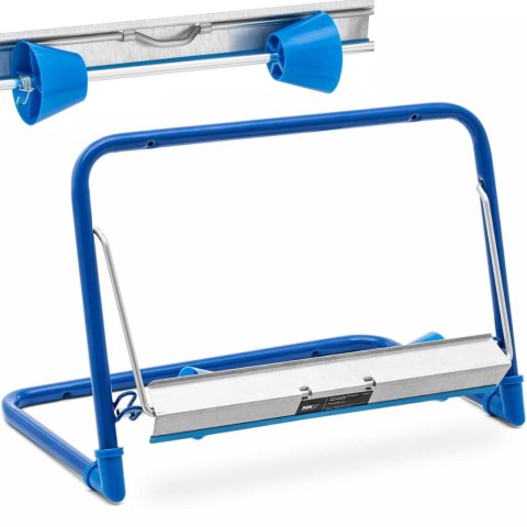 Wieszak uchwyt na czyściwo przemysłowe ścienny szer. 40 cm śr. 50 cm do 5 kg Wieszak uchwyt na czyściwo przemysłowe ścienny szer. 40 cm śr. 50 cm do 5 kg