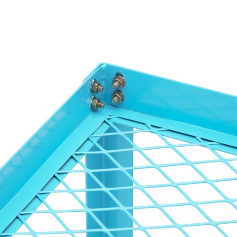 Wózek ogrodowy transportowy 2 poziomy z siatki do 150 kg Wózek ogrodowy transportowy 2 poziomy z siatki do 150 kg