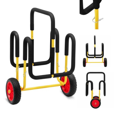 Wózek transportowy podwójny na 2 deski SUP Wózek transportowy podwójny na 2 deski SUP