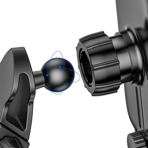 Automatyczny elektryczny uchwyt samochodowy bezprzewodowa ładowarka Qi 15W czarny Automatyczny elektryczny uchwyt samochodowy bezprzewodowa ładowarka Qi 15W czarny