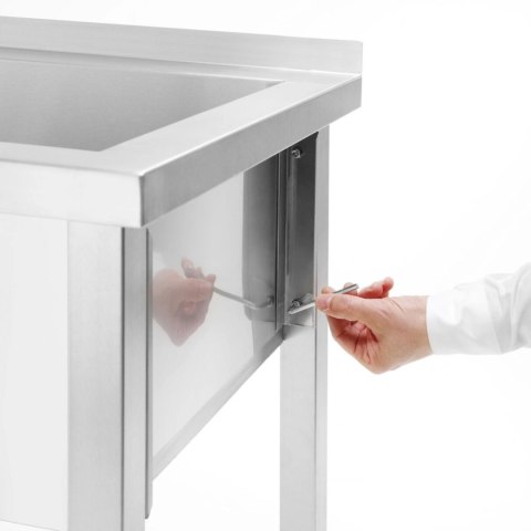 Basen zlew gastronomiczny jednokomorowy Budget Line STAL 1000 x 600 x 850 cm - Hendi 811023 Basen zlew gastronomiczny jednokomorowy Budget Line STAL 1000 x 600 x 850 cm - Hendi 811023