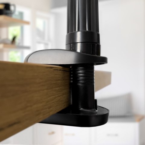 Długi elastyczny uchwyt na telefon i tablet mocowany do biurka czarny Długi elastyczny uchwyt na telefon i tablet mocowany do biurka czarny