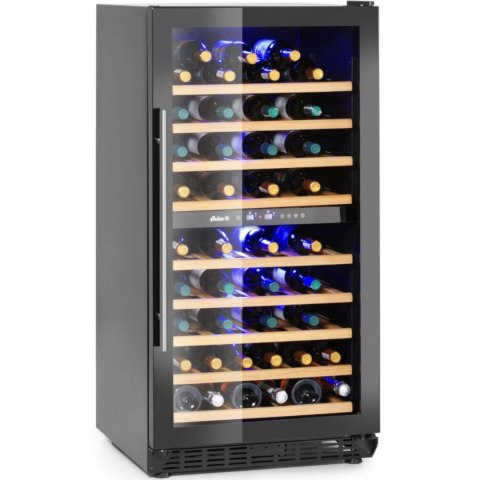 Lodówka chłodziarka do wina dwustrefowa na 72 butelki 232 l 110 W Lodówka chłodziarka do wina dwustrefowa na 72 butelki 232 l 110 W