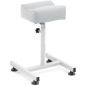 Podnóżek kosmetyczny do pedicure regulowana wysokość do 67 cm do 80 kg - jasnoszary Podnóżek kosmetyczny do pedicure regulowana wysokość do 67 cm do 80 kg - jasnoszary