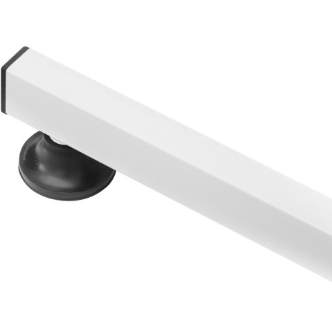 Podnóżek kosmetyczny do pedicure regulowana wysokość do 67 cm do 80 kg - jasnoszary Podnóżek kosmetyczny do pedicure regulowana wysokość do 67 cm do 80 kg - jasnoszary