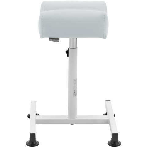 Podnóżek kosmetyczny do pedicure regulowana wysokość do 67 cm do 80 kg - jasnoszary Podnóżek kosmetyczny do pedicure regulowana wysokość do 67 cm do 80 kg - jasnoszary