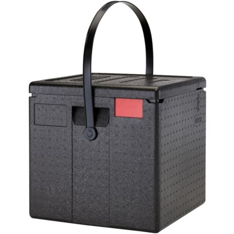 Pojemnik termoizolacyjny na 8 kartonów pizzy ładowany od góry z rączką CAM GOBOX 410 x 410 x 404 mm Pojemnik termoizolacyjny na 8 kartonów pizzy ładowany od góry z rączką CAM GOBOX 410 x 410 x 404 mm