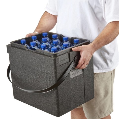 Pojemnik termoizolacyjny termiczny ładowany od góry z rączką CAM GOBOX 35 l 420 x 335 x 420 mm Pojemnik termoizolacyjny termiczny ładowany od góry z rączką CAM GOBOX 35 l 420 x 335 x 420 mm