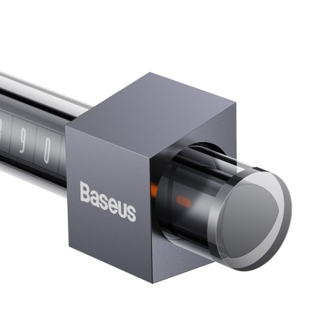 Tabliczka parkingowa na numer telefonu na deskę rozdzielczą szara Tabliczka parkingowa na numer telefonu na deskę rozdzielczą szara