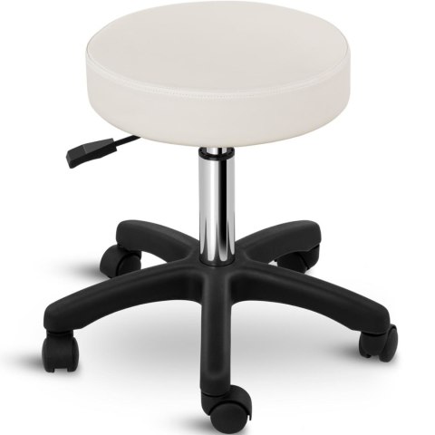 Taboret stołek kosmetyczny obrotowy na kółkach Physa AVERSA - beżowy Taboret stołek kosmetyczny obrotowy na kółkach Physa AVERSA - beżowy