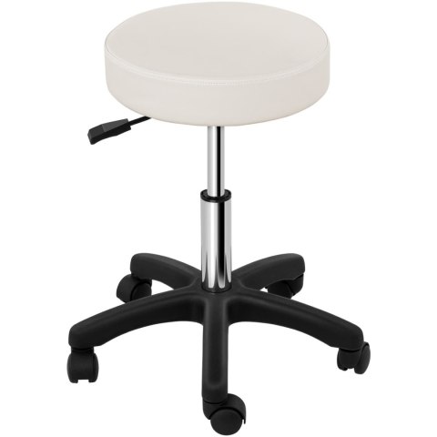 Taboret stołek kosmetyczny obrotowy na kółkach Physa AVERSA - beżowy Taboret stołek kosmetyczny obrotowy na kółkach Physa AVERSA - beżowy