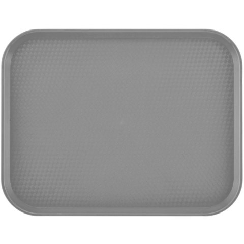 Taca antypoślizgowa do serwowania z polipropylenu 300 x 410 mm - szara Taca antypoślizgowa do serwowania z polipropylenu 300 x 410 mm - szara