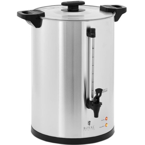 Zaparzacz do kawy herbaty z kranem 20 l 1650 W srebrny Zaparzacz do kawy herbaty z kranem 20 l 1650 W srebrny