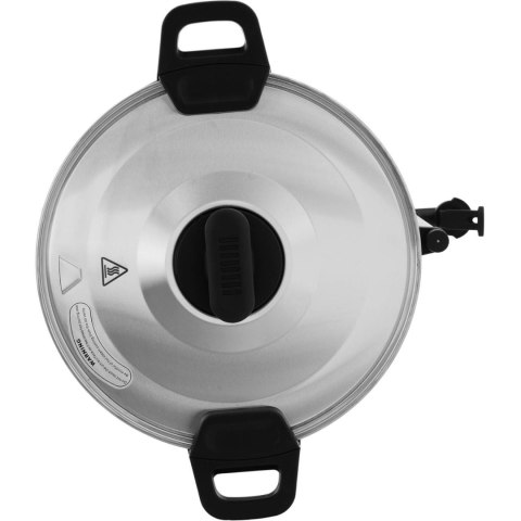 Zaparzacz do kawy herbaty z kranem 20 l 1650 W srebrny Zaparzacz do kawy herbaty z kranem 20 l 1650 W srebrny