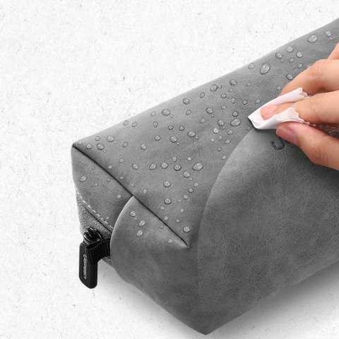 Etui pokrowiec orgaznizer saszetka wielofunkcyjna na akcesoria 19x12x8cm szary Etui pokrowiec orgaznizer saszetka wielofunkcyjna na akcesoria 19x12x8cm szary