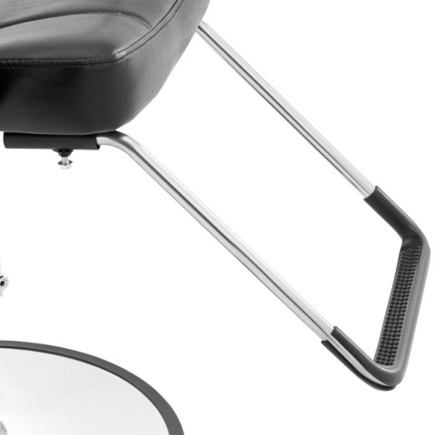 Fotel fryzjerski barberski kosmetyczny z podnóżkiem Physa EPSOM - czarny Fotel fryzjerski barberski kosmetyczny z podnóżkiem Physa EPSOM - czarny