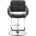 Fotel fryzjerski barberski kosmetyczny z podnóżkiem Physa EPSOM - czarny Fotel fryzjerski barberski kosmetyczny z podnóżkiem Physa EPSOM - czarny