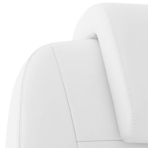 Fotel kosmetyczny do tatuażu masażu spa elektryczny BATTIPAGLIA - biały