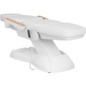 Fotel kosmetyczny do tatuażu masażu spa z pilotem SAN MARINO - biały Fotel kosmetyczny do tatuażu masażu spa z pilotem SAN MARINO - biały