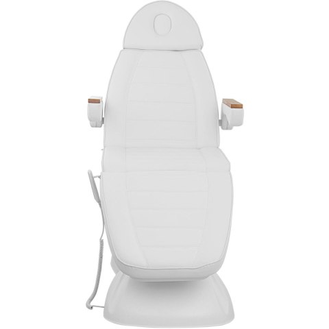 Fotel kosmetyczny do tatuażu masażu spa z pilotem SAN MARINO - biały Fotel kosmetyczny do tatuażu masażu spa z pilotem SAN MARINO - biały