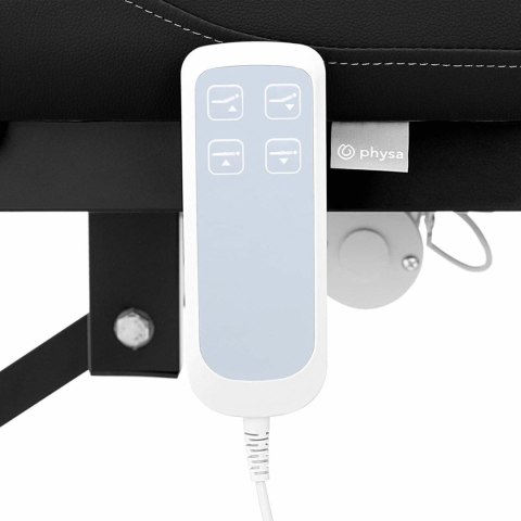 Łóżko stół kosmetyczny do masażu elektryczny 2 silniki 200 kg LYON - czarny Łóżko stół kosmetyczny do masażu elektryczny 2 silniki 200 kg LYON - czarny