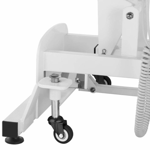 Łóżko stół kosmetyczny do masażu elektryczny 3 silniki 250 kg NANTES - biały Łóżko stół kosmetyczny do masażu elektryczny 3 silniki 250 kg NANTES - biały