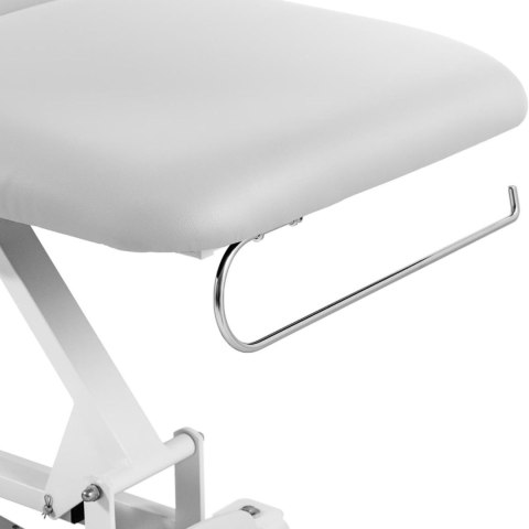 Łóżko stół kosmetyczny do masażu elektryczny 3 silniki 250 kg NANTES - biały Łóżko stół kosmetyczny do masażu elektryczny 3 silniki 250 kg NANTES - biały