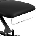 Łóżko stół kosmetyczny do masażu elektryczny 3 silniki 250 kg NANTES - czarny Łóżko stół kosmetyczny do masażu elektryczny 3 silniki 250 kg NANTES - czarny