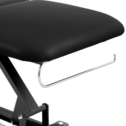 Łóżko stół kosmetyczny do masażu elektryczny 3 silniki 250 kg NANTES - czarny Łóżko stół kosmetyczny do masażu elektryczny 3 silniki 250 kg NANTES - czarny