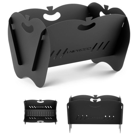 Palenisko ogrodowe składane przenośne 40 x 30 x 26 cm Palenisko ogrodowe składane przenośne 40 x 30 x 26 cm