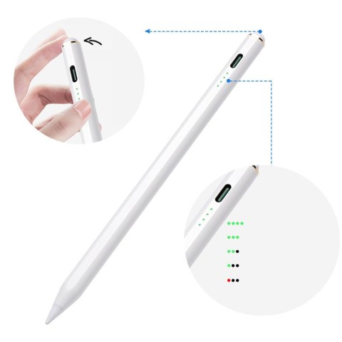 Rysik aktywny stylus do Apple iPad JR-X9 biały Rysik aktywny stylus do Apple iPad JR-X9 biały