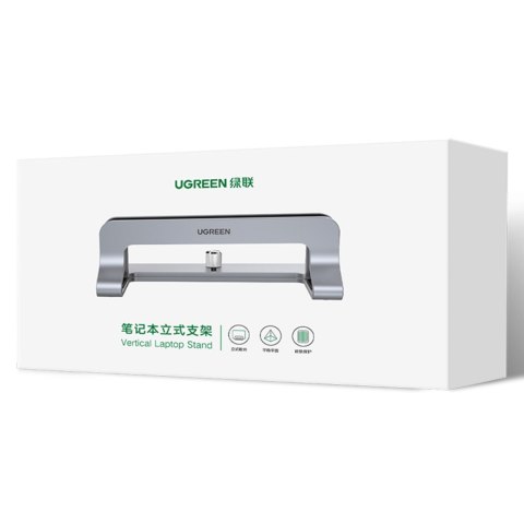 Stojak uchwyt podstawka na laptop tablet aluminiowy pionowy srebrny Stojak uchwyt podstawka na laptop tablet aluminiowy pionowy srebrny