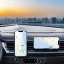 Uchwyt samochodowy magnetyczny do telefonu na kratkę wentylacyjną szary Uchwyt samochodowy magnetyczny do telefonu na kratkę wentylacyjną szary