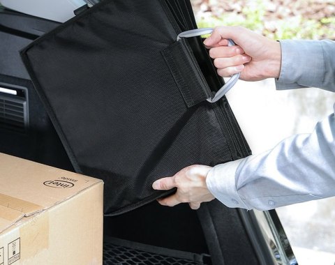 Wielofunkcyjny organizer samochodowy skrzynka do bagażnika czarny Wielofunkcyjny organizer samochodowy skrzynka do bagażnika czarny