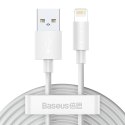 2x kabel USB Iphone Lightning szybkie ładowanie Power Delivery 1.5 m biały 2x kabel USB Iphone Lightning szybkie ładowanie Power Delivery 1.5 m biały