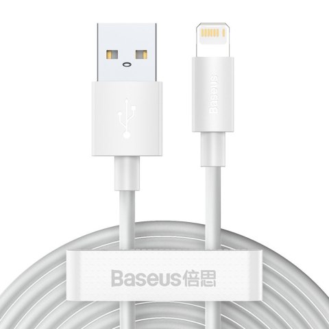2x kabel USB Iphone Lightning szybkie ładowanie Power Delivery 1.5 m biały 2x kabel USB Iphone Lightning szybkie ładowanie Power Delivery 1.5 m biały