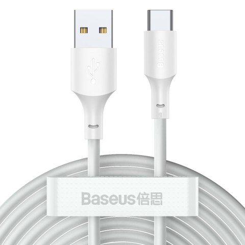 2x kabel USB USB-C szybkie ładowanie Power Delivery Quick Charge 40 W 5 A 1.5 m biały 2x kabel USB USB-C szybkie ładowanie Power Delivery Quick Charge 40 W 5 A 1.5 m biały