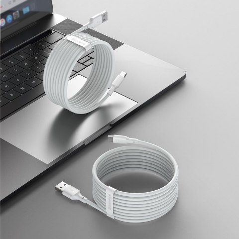 2x kabel USB USB-C szybkie ładowanie Power Delivery Quick Charge 40 W 5 A 1.5 m biały 2x kabel USB USB-C szybkie ładowanie Power Delivery Quick Charge 40 W 5 A 1.5 m biały