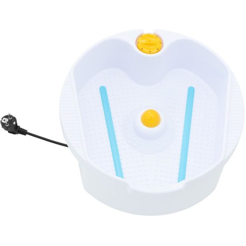 Fotel kosmetyczno podologiczny do pedicure z podnóżkiem i brodzikiem - biały Fotel kosmetyczno podologiczny do pedicure z podnóżkiem i brodzikiem - biały