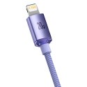 Kabel przewód do szybkiego ładowania i transferu danych USB-C Iphone Lightning 20W 1.2m fioletowy