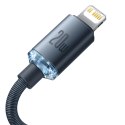 Kabel przewód do szybkiego ładowania i transferu danych USB-C Iphone Lightning 20W 2m czarny