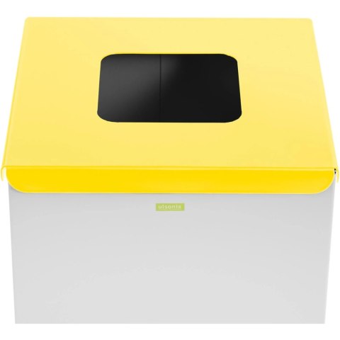 Kosz pojemnik do segregacji sortowania śmieci odpadów 60 l - metal plastik Kosz pojemnik do segregacji sortowania śmieci odpadów 60 l - metal plastik