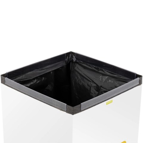 Kosz pojemnik do segregacji sortowania śmieci odpadów 60 l - metal plastik Kosz pojemnik do segregacji sortowania śmieci odpadów 60 l - metal plastik