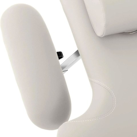 Łóżko stół kosmetyczny do masażu elektryczny 3 silniki 250 kg NANTES - beżowy Łóżko stół kosmetyczny do masażu elektryczny 3 silniki 250 kg NANTES - beżowy