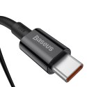 Superior kabel przewód USB-C USB-C Quick Charge FCP 100W 5A 20V 1m czarny Superior kabel przewód USB-C USB-C Quick Charge FCP 100W 5A 20V 1m czarny