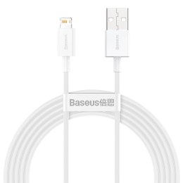 Superior kabel przewód USB Iphone Lightning 2.4A 2m Biały